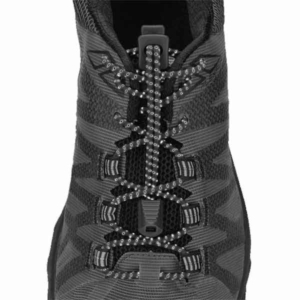 Scarpa con lacci Nathan Run Laces Reflective nero