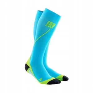 Run-socks-2.0-M-blu-verde