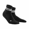 80s mid cut compression socks Black/White