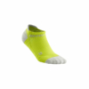 No Show Compression Socks 3.0 M Lime/Light Grey