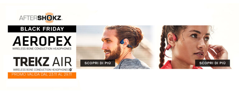 banner cuffie aftersockz conduzione ossea