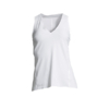 Deep V lasercut tank white