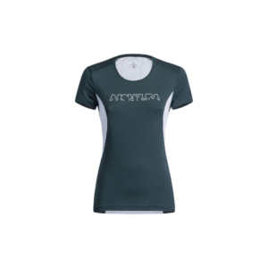 Run Logo Tshirt W BluCenere Bianco