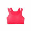 drive mesh run bra fluoro pink