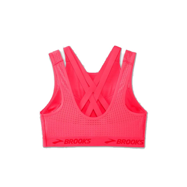 brooks drive mesh run bra pink brooks drive mesh run bra pink