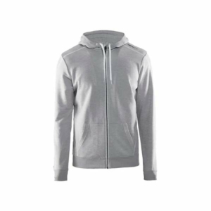 Itz full zip hood M grey mel