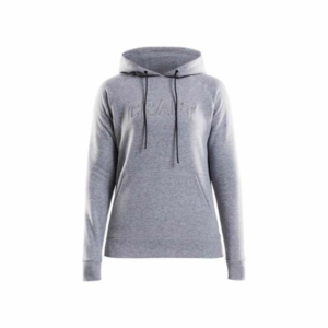 Overhead logo hoody W grey