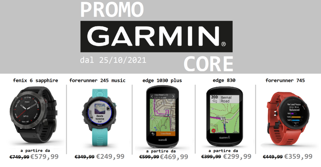 promo garmin core 2021