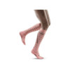reflective compres socks W rose