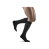 reflective comp socks black