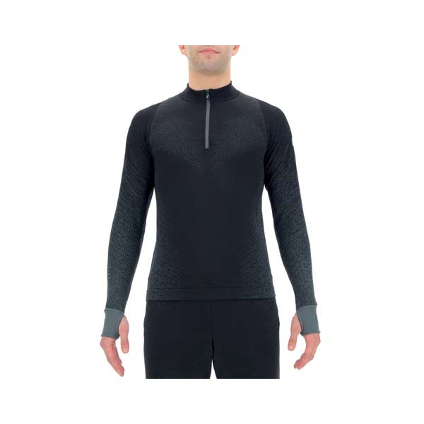 uyn exceleration shirt long sl.zip up fronte