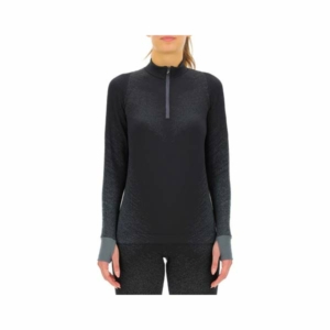 uyn exceleration shirt long sl.zip up fronte
