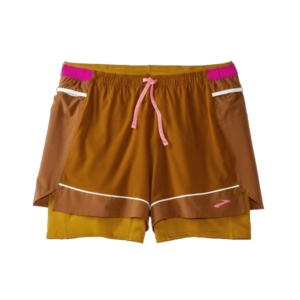 high point 3" 2in1 short W Hazelwood/Ochre/Fuchsia