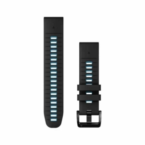 quickfit 22 mm Black/Cirrus Blue