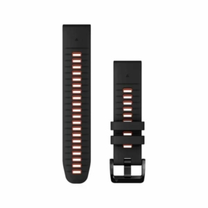 quickfit 22 mm Black/Flame Red