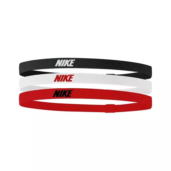 nike elastic hairbands 3pk BK WH UR N10045290830S