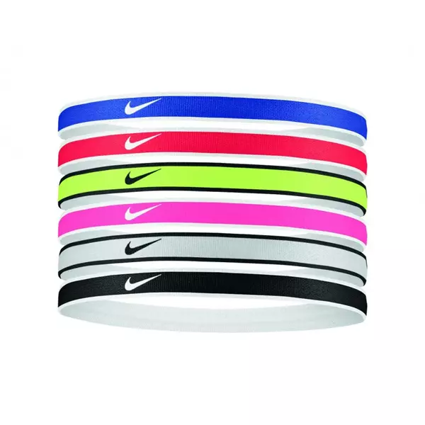 nike swoosh headband 6pk UR GR VT N10020216550S