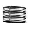 swoosh headband 6pk WH/BK/WH