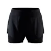 craft ADV essence 2-in-1 shorts W black 1910722-999000