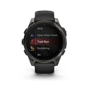 Garmin Fenix 8 amoled 47mm carbon gray fronte
