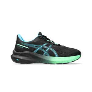 asics GT-1000 13 GS Black Digital Aqua 1014A343 001