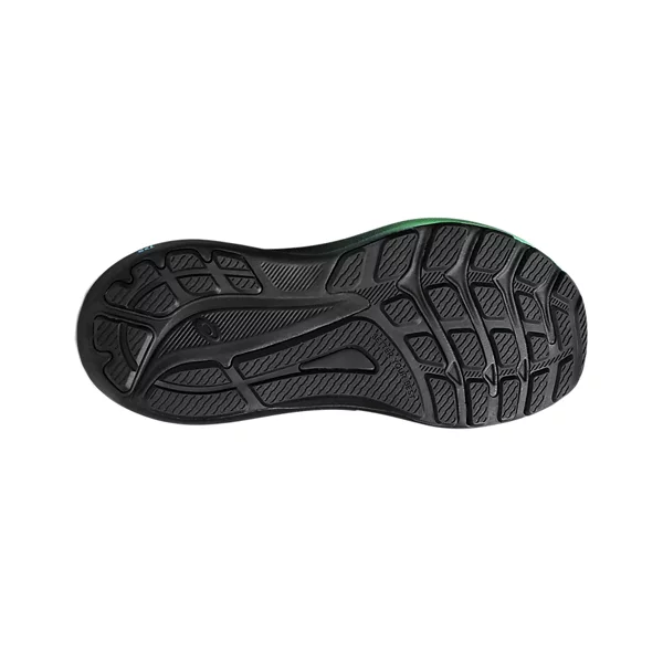 asics GT-1000 13 GS Black Digital Aqua 1014A343 001 suola