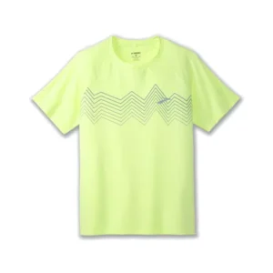 brooks Atmosphere short sleeve 2 lime elevate 211455730