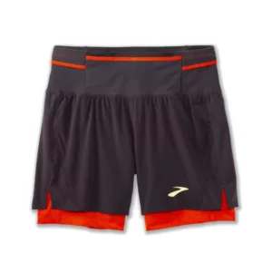 brooks High Point 5 2in1 short phantom grey 211495045
