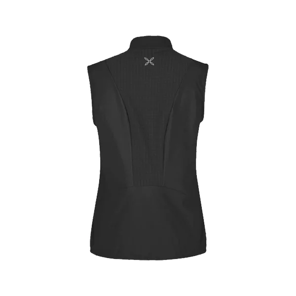 montura Trace hybrid vest W black MVVS20W.90 retro