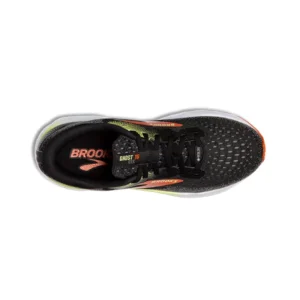 brooks Ghost 16 GTX black mandarin red green 1104301D049 alta