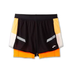 brooks Run Visible 4 2in1 short 2.0 W black ec 221687080