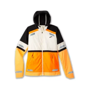brooks Run Visible jacket 2.0 W ecru fluoro fla 221689167