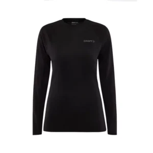 craft ADV wool merino RN LS W black 1913758-999000