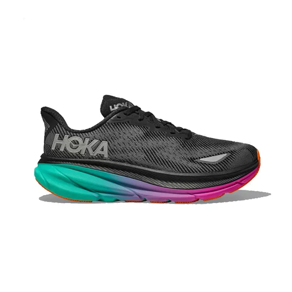hoka Clifton 9 GTX W black electric aqua 1141490F BCQ