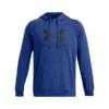 under armour Rival fleece logo HD tech blue M 1379758-0432