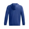 under armour Rival fleece logo HD tech blue M 1379758-0432 retro