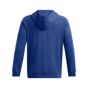 under armour Rival fleece logo HD tech blue M 1379758-0432 retro