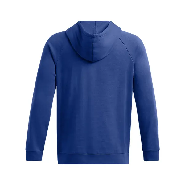 under armour Rival fleece logo HD tech blue M 1379758-0432 retro