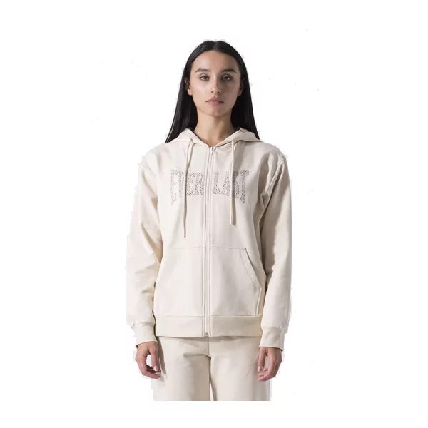 everlast Giacca capp felpa stretch W light beige 37W534D81.1P00