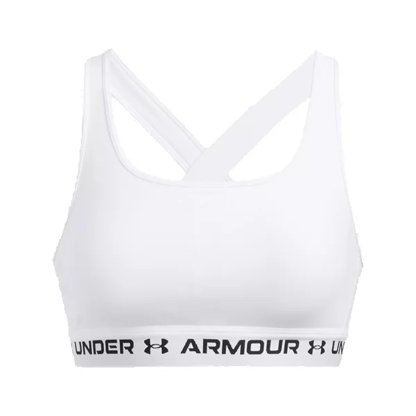 under armour Crossback mid bra white W 1361034-0101