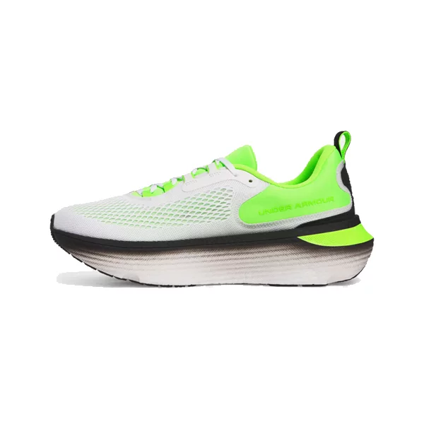 under armour Infinite Elite 2 white Hyper Green Black 3028169 0101 interno