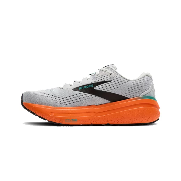 brooks Ghost Max 2 oyster mushroom orange teal 1104311D196 interno