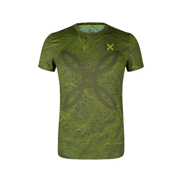 montura Topographic sublime t-shirt verde salvia MTGR93X.4947
