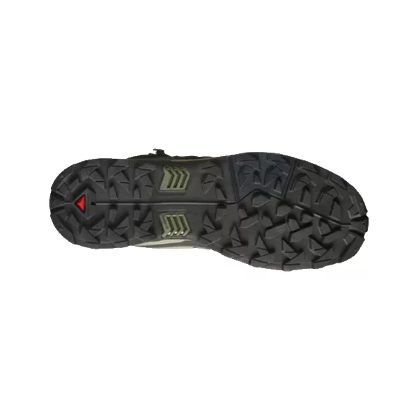 salomon X ULTRA 5 MID GTX peat gray green blue L47754300 suola