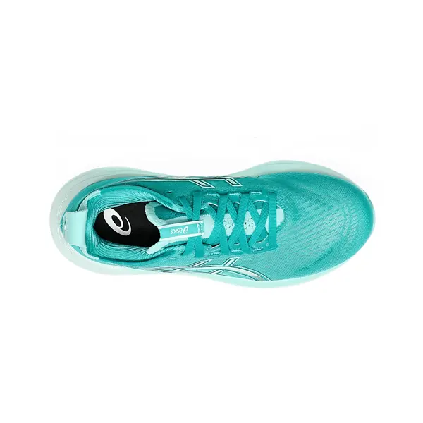 asics Nimbus 27 W wave teal illuminate mint 1012B753 400 alta