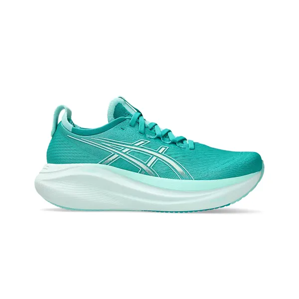 asics Nimbus 27 W wave teal illuminate mint 1012B753 400