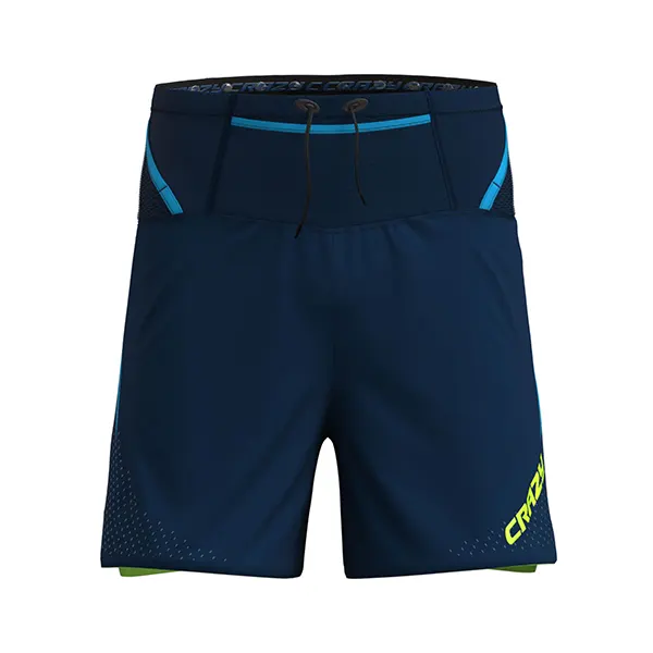crazy Short flash print bluette scottish S25015218U-00X019