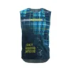 Singlet thunder print bluette scottish