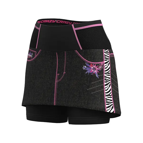 crazy Skirt Voltage W black zebra S25045015D-0001ZE fianco