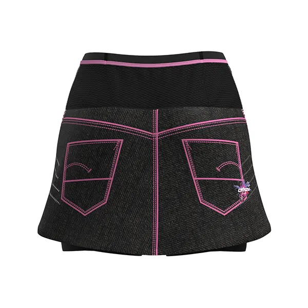 crazy Skirt Voltage W black zebra S25045015D-0001ZE retro
